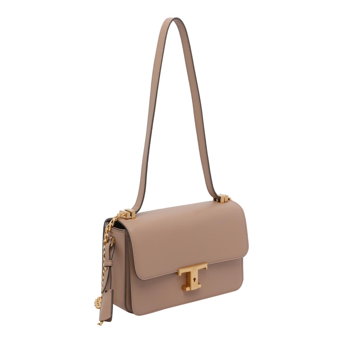 tod's tods bags pink calf leather - women