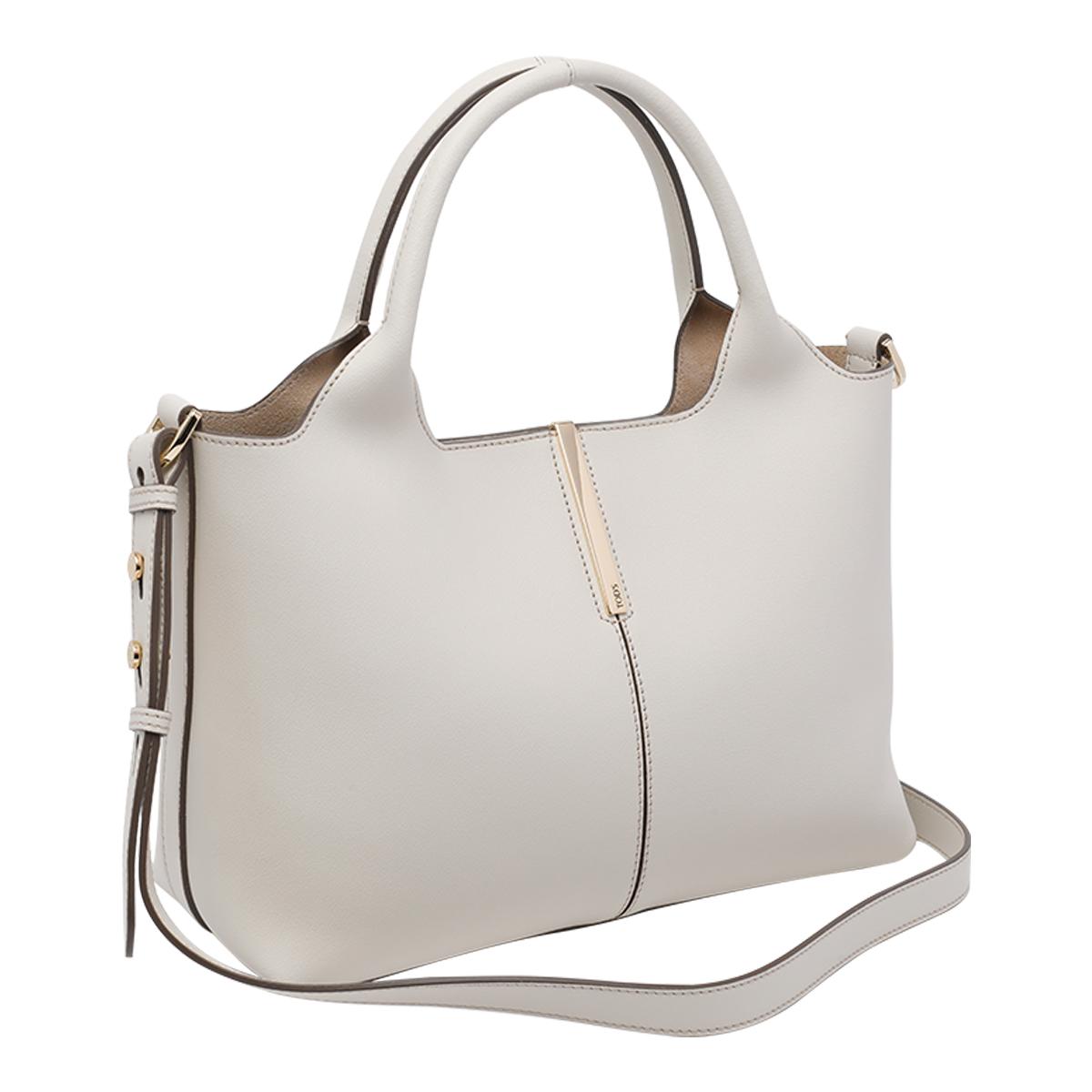 tod's tods bags white calf leather - women