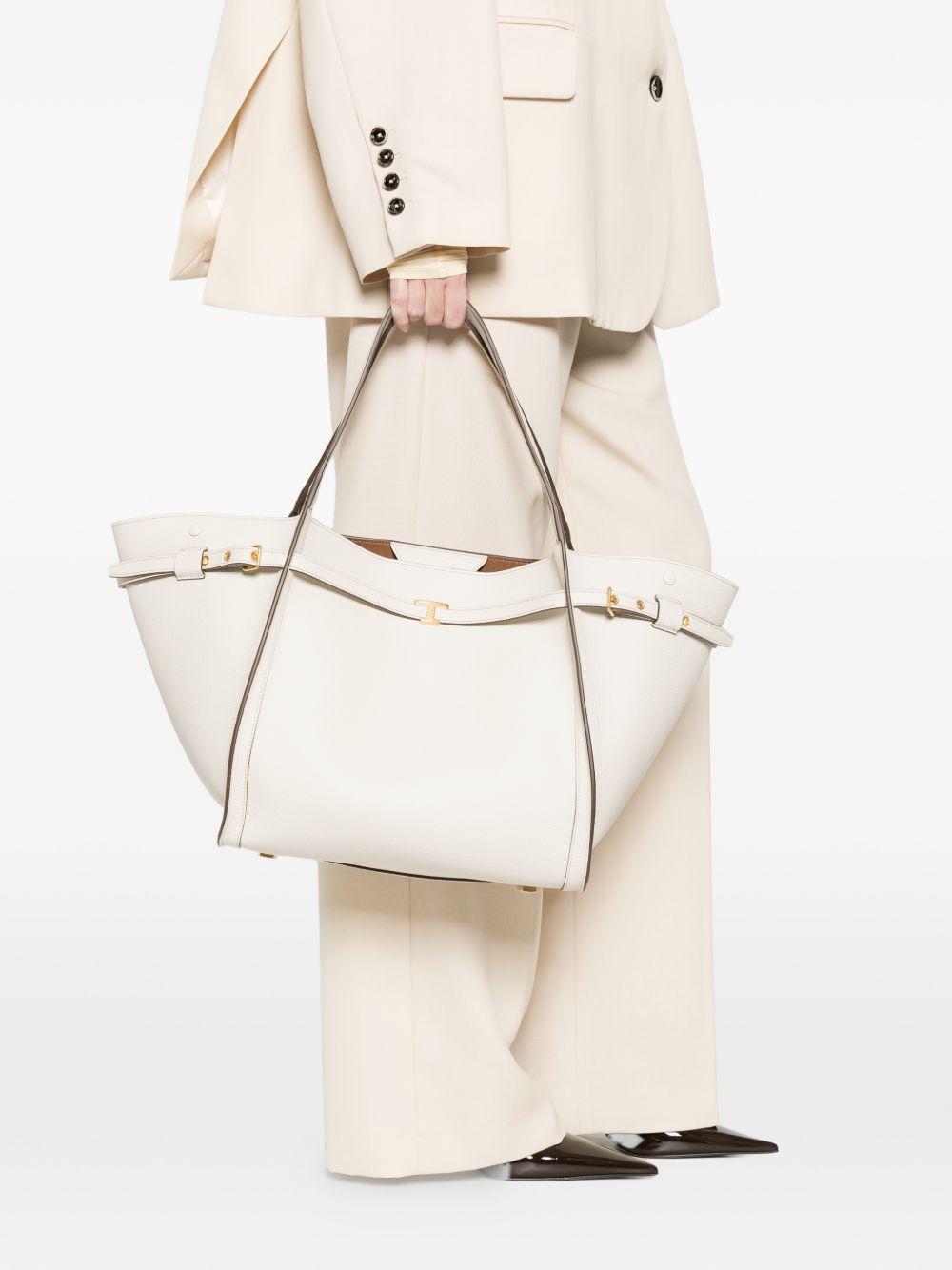 tod's tods bags white calfskin - women