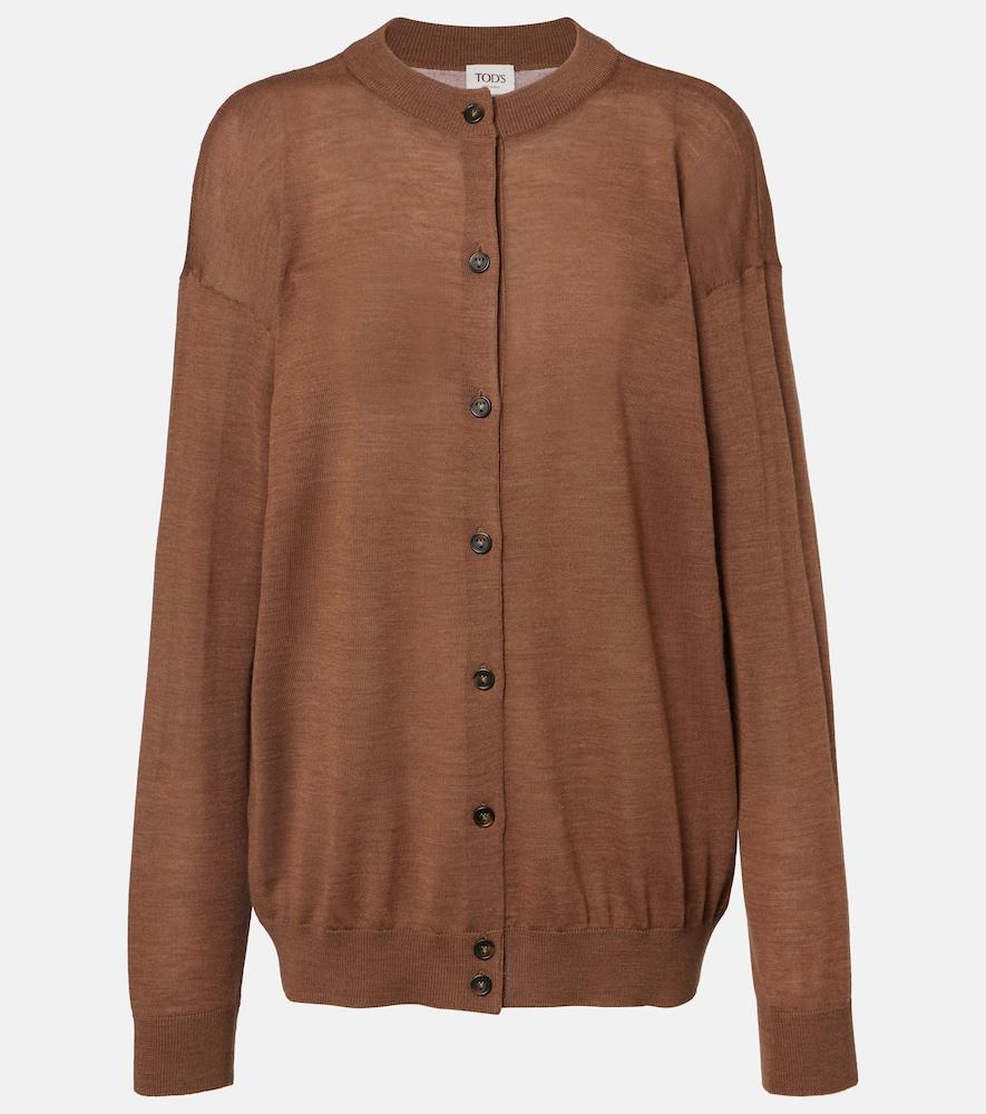 tod's virgin wool cardigan