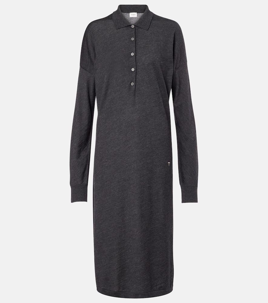 tod's wool and silk polo dress