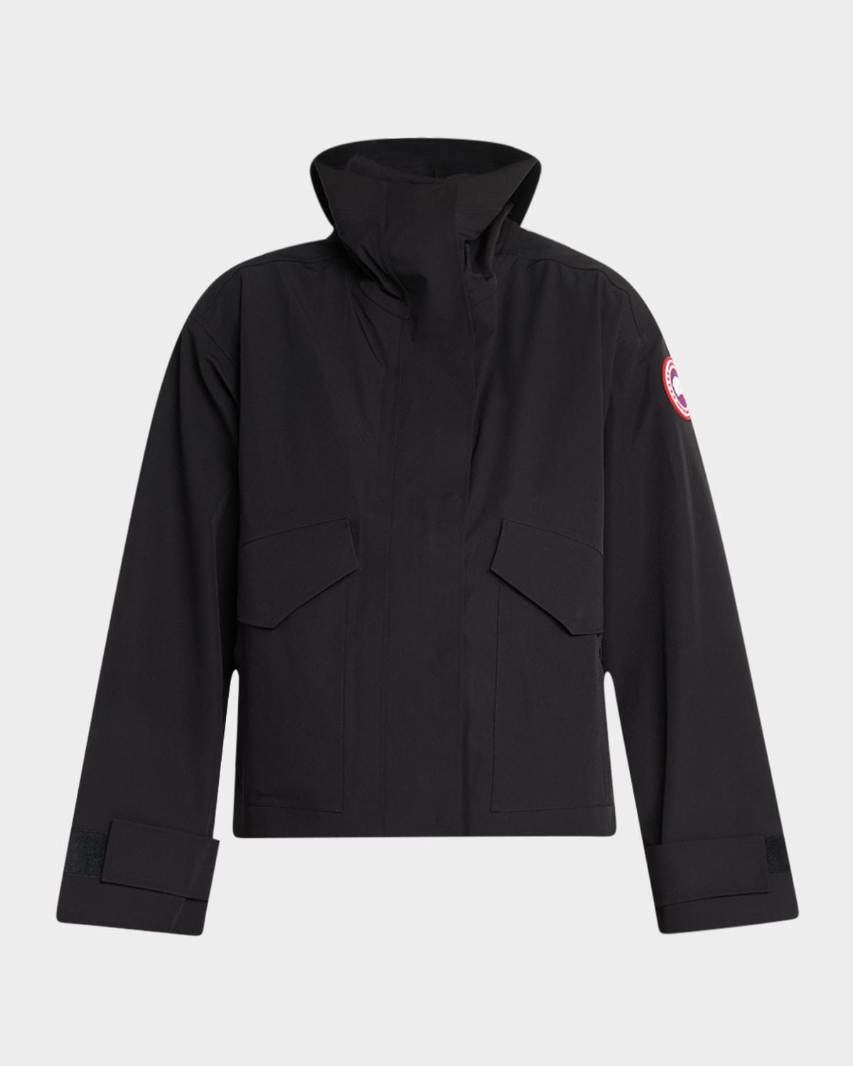 tofino hooded rain jacket