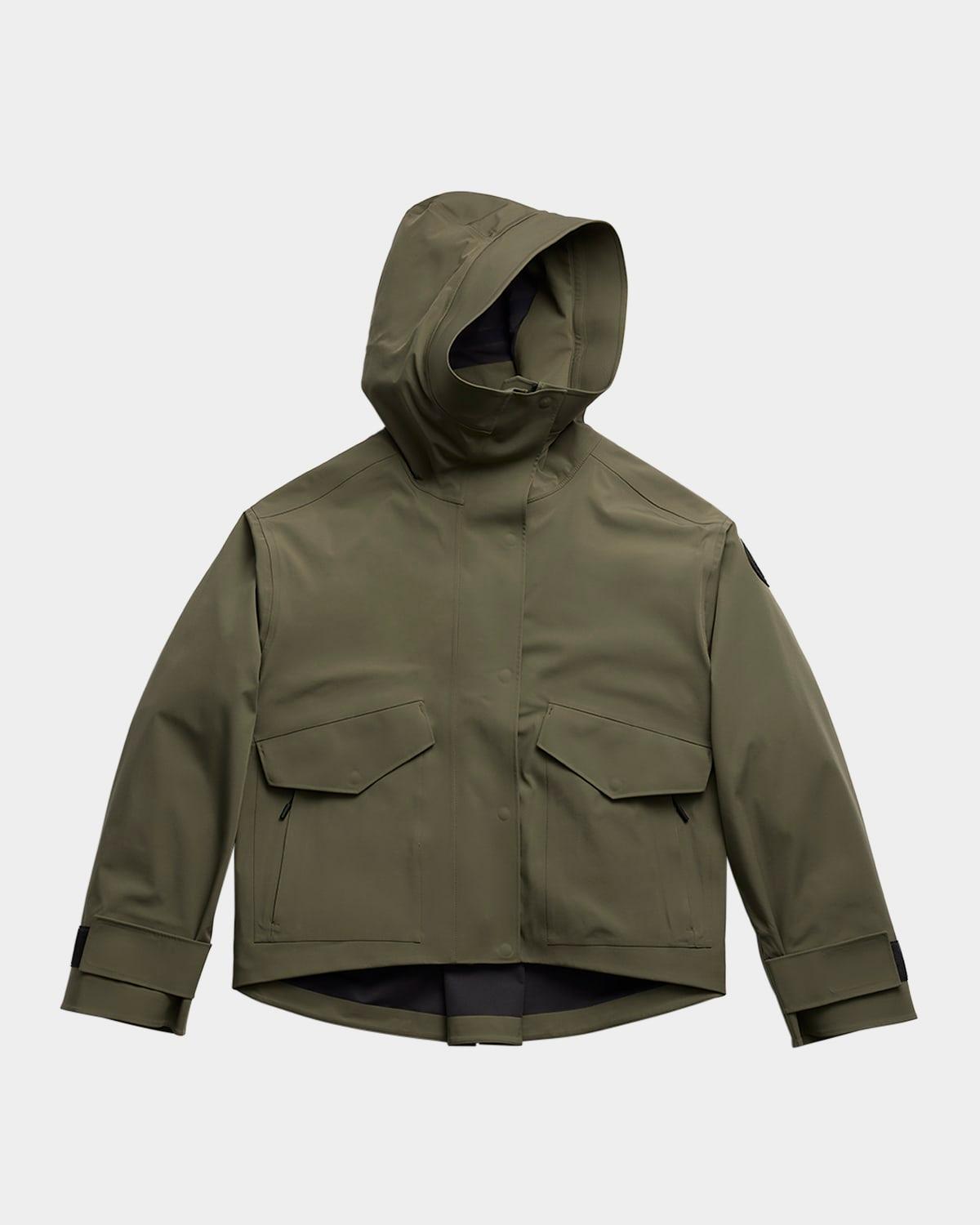 tofino hooded rain jacket