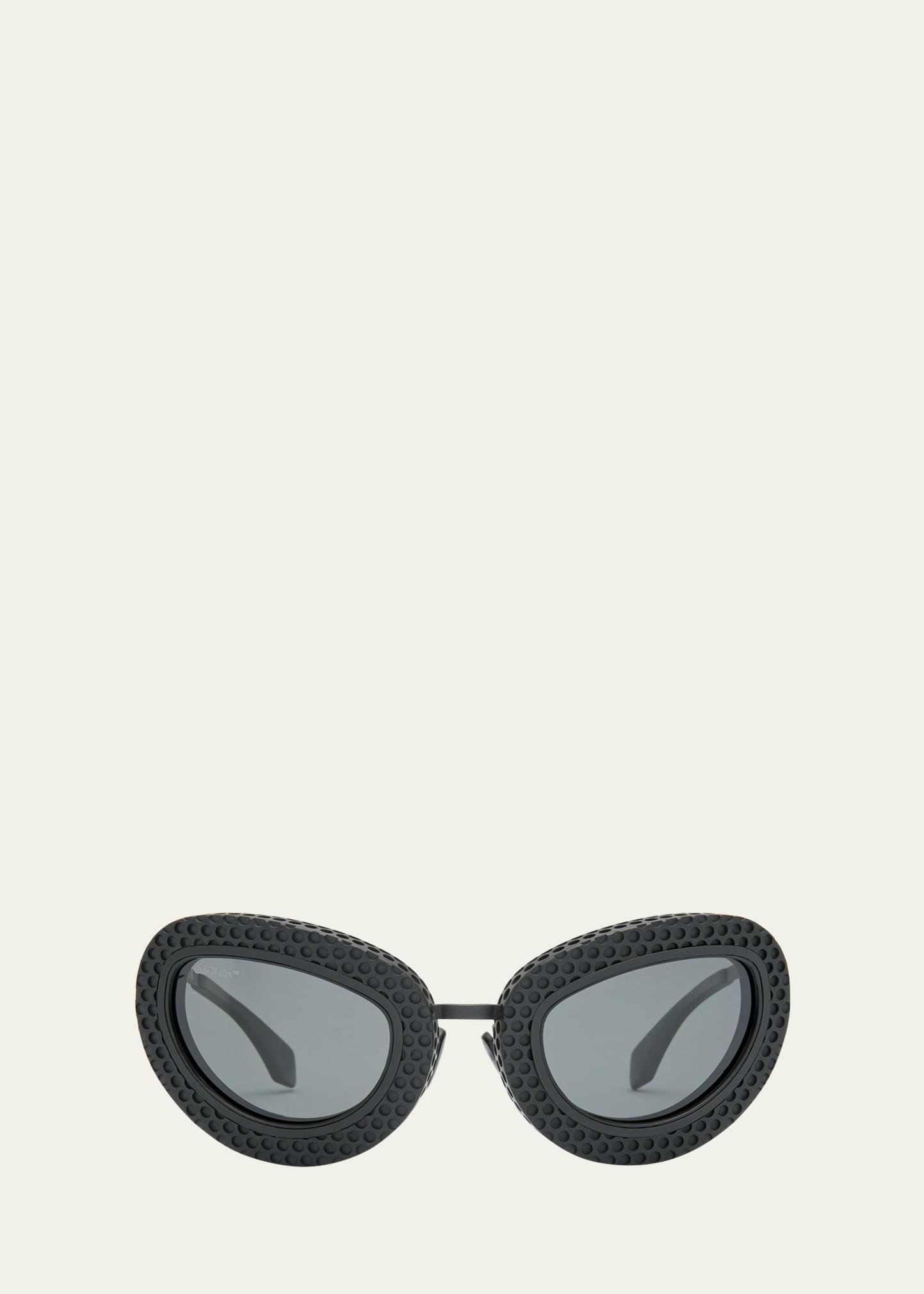 tokyo acetate & metal alloy cat-eye sunglasses