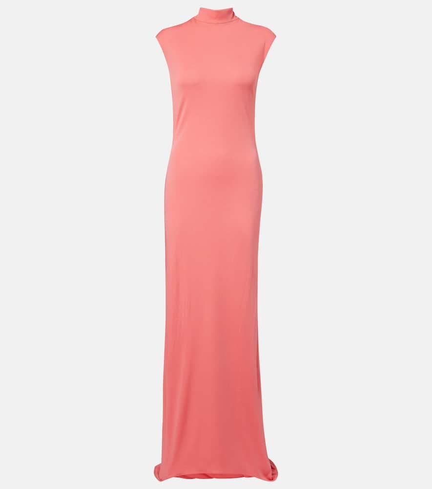 tom ford asymmetric crêpe jersey gown