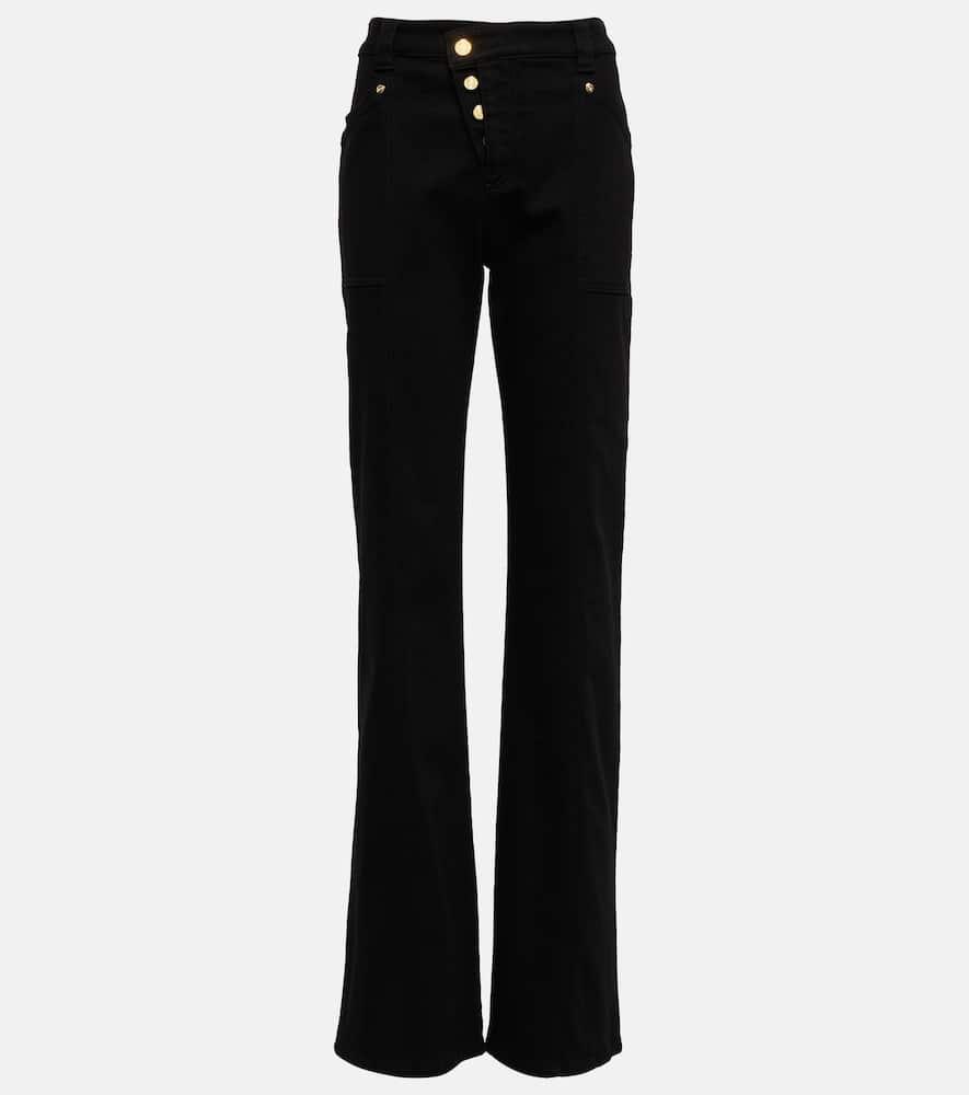 tom ford asymmetrical cotton pants