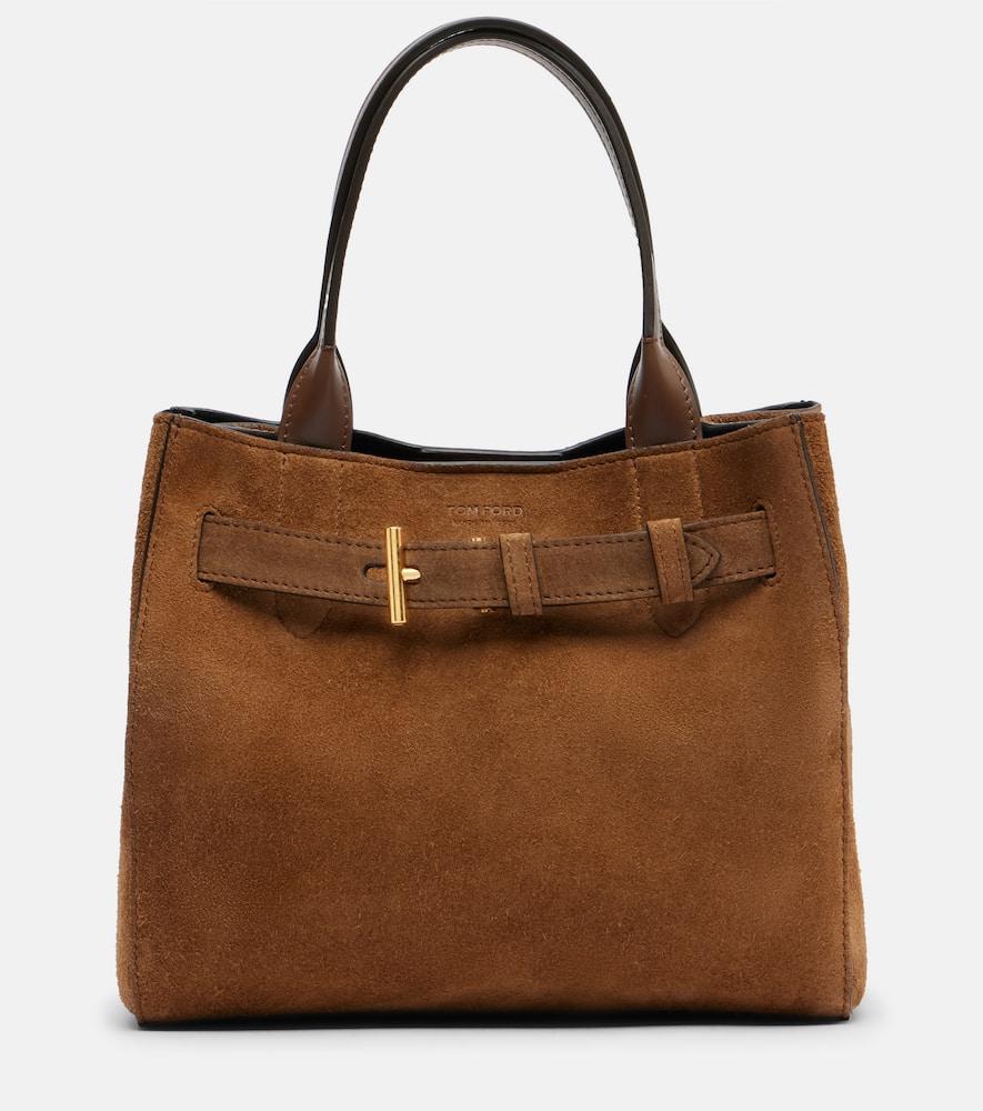 tom ford audrey small suede tote bag