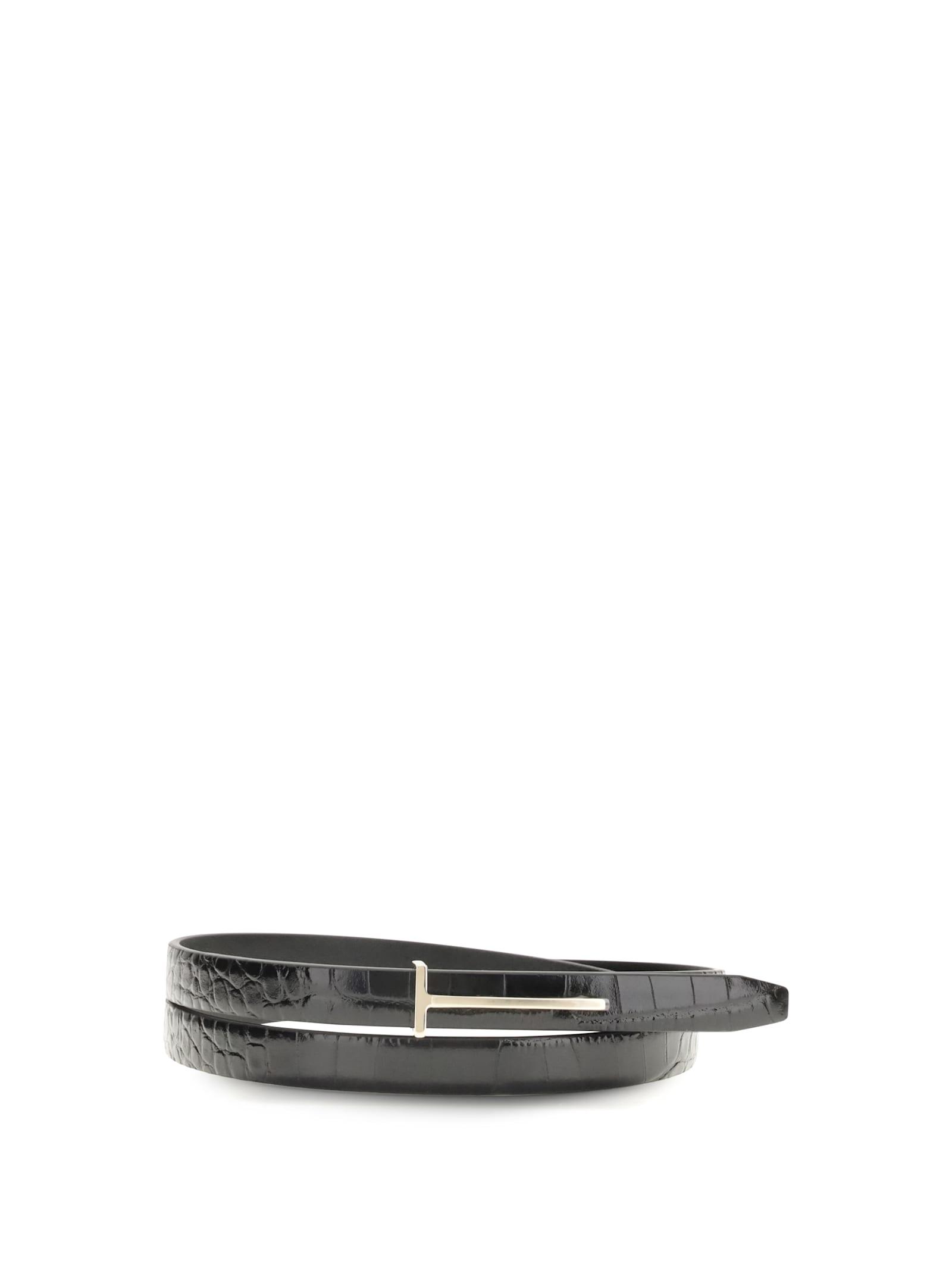 tom ford belt with t
