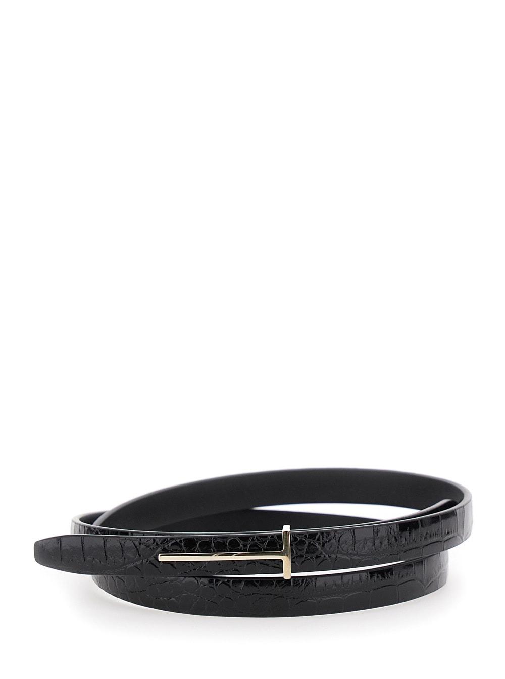 tom ford belt with t