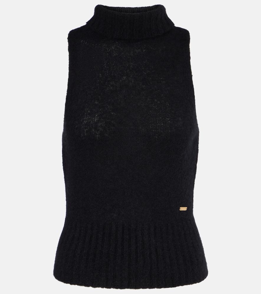 tom ford cashmere and silk turtleneck top