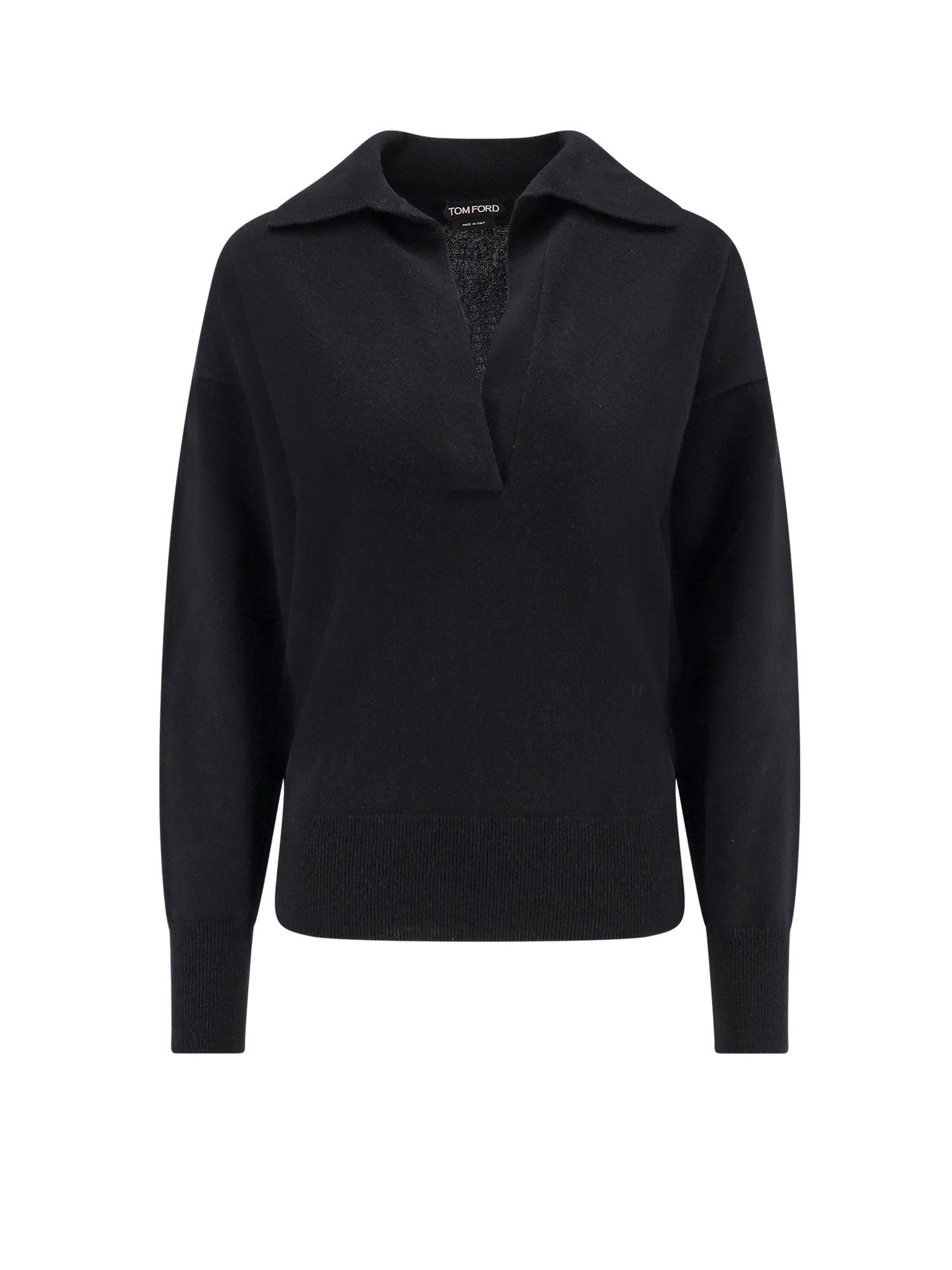 tom ford cashmere polo shirt/sweater