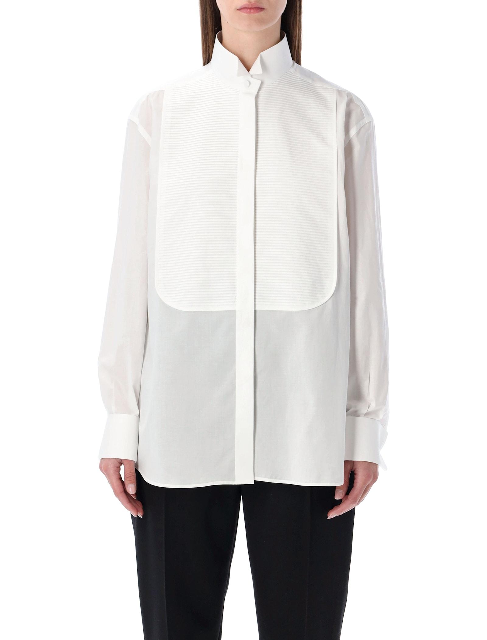 tom ford cotton tuxedo shirt
