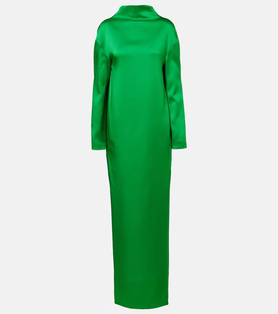tom ford crêpe satin gown
