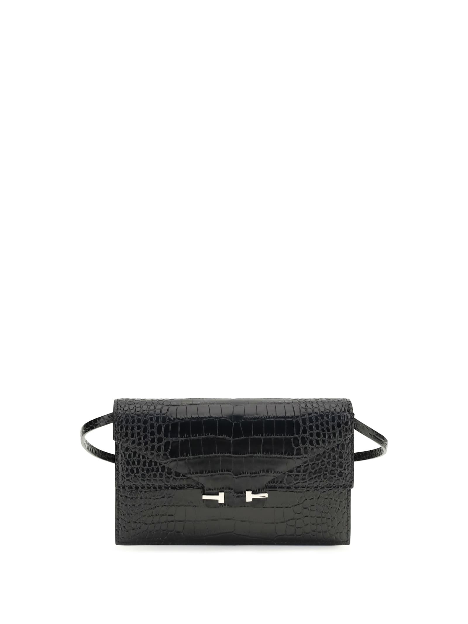 tom ford crocodile print shoulder bag