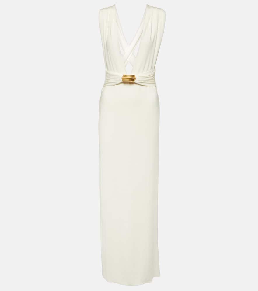 tom ford cutout jersey gown
