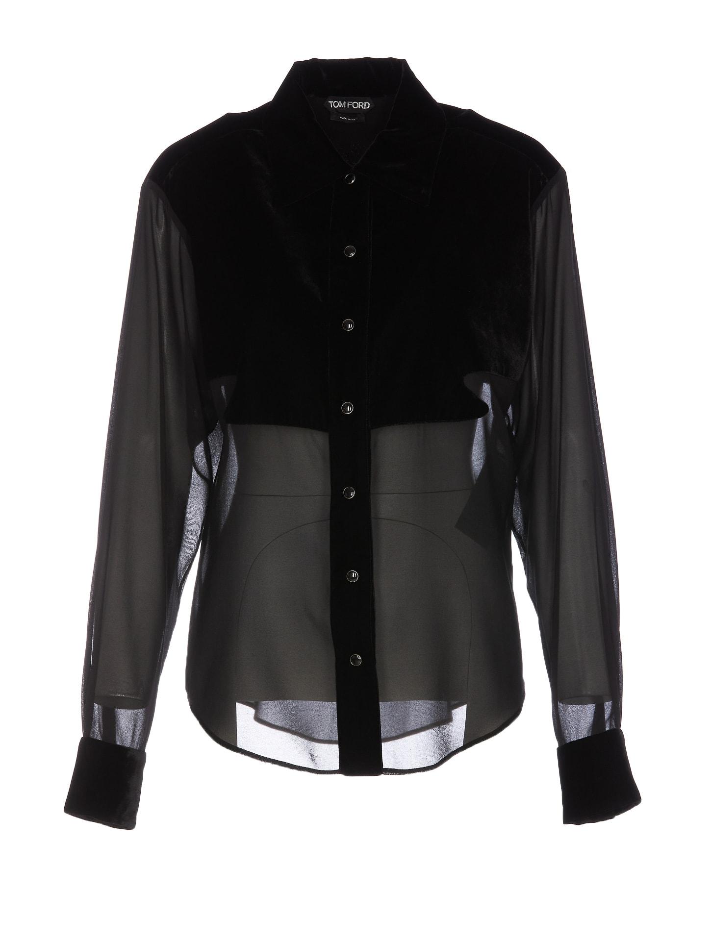 tom ford georgette shirt