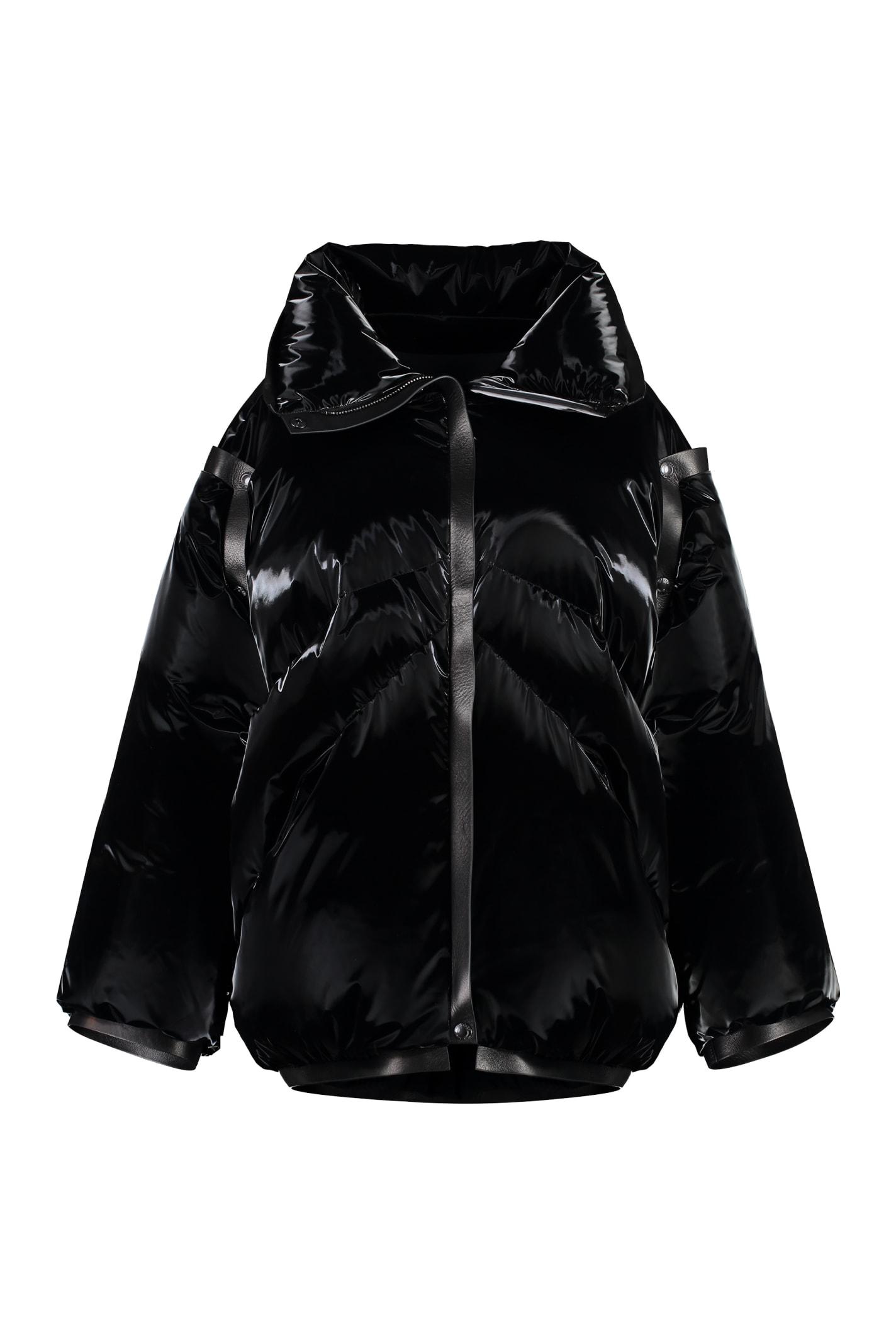 tom ford glossy nylon down jacket