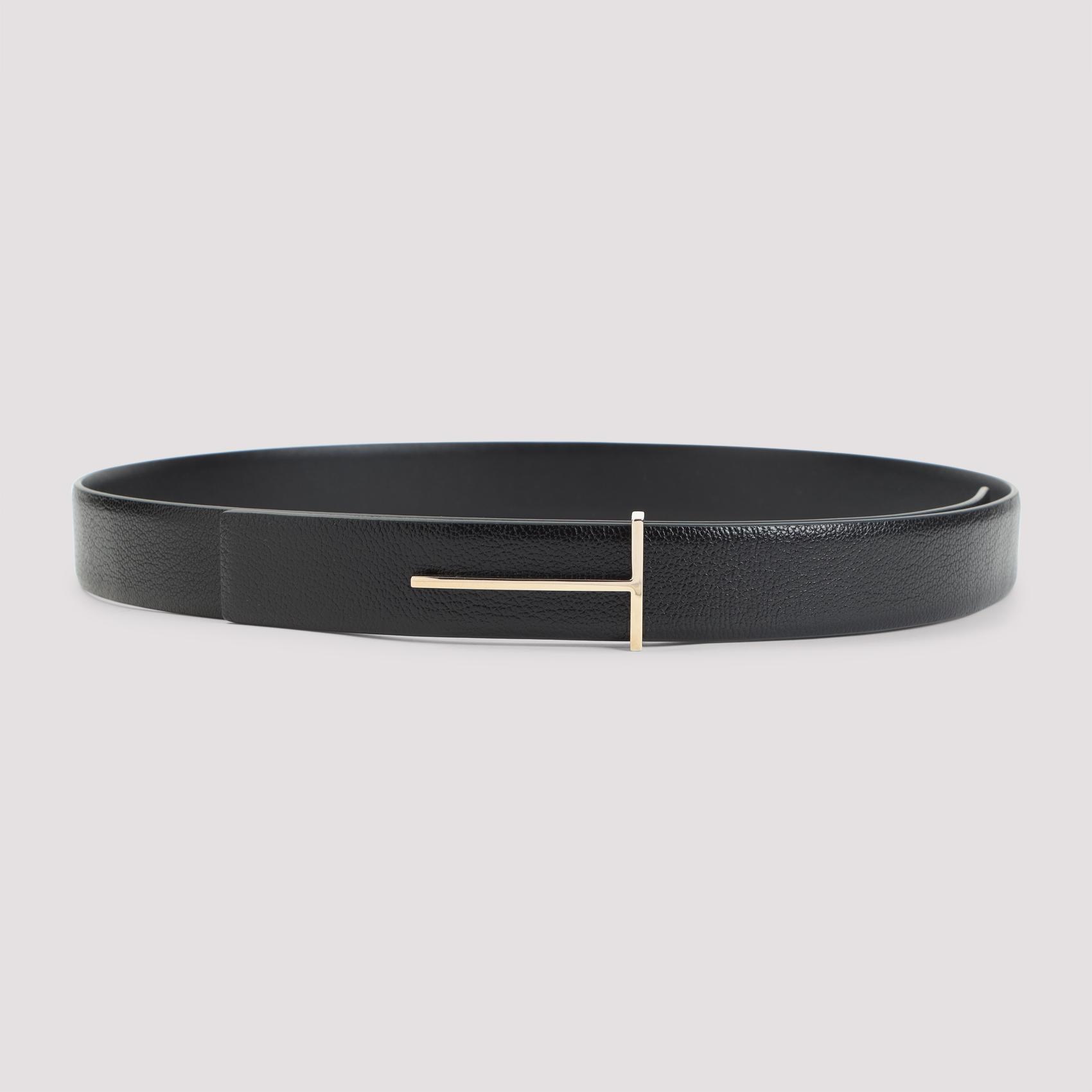 tom ford goat leather belt black - women