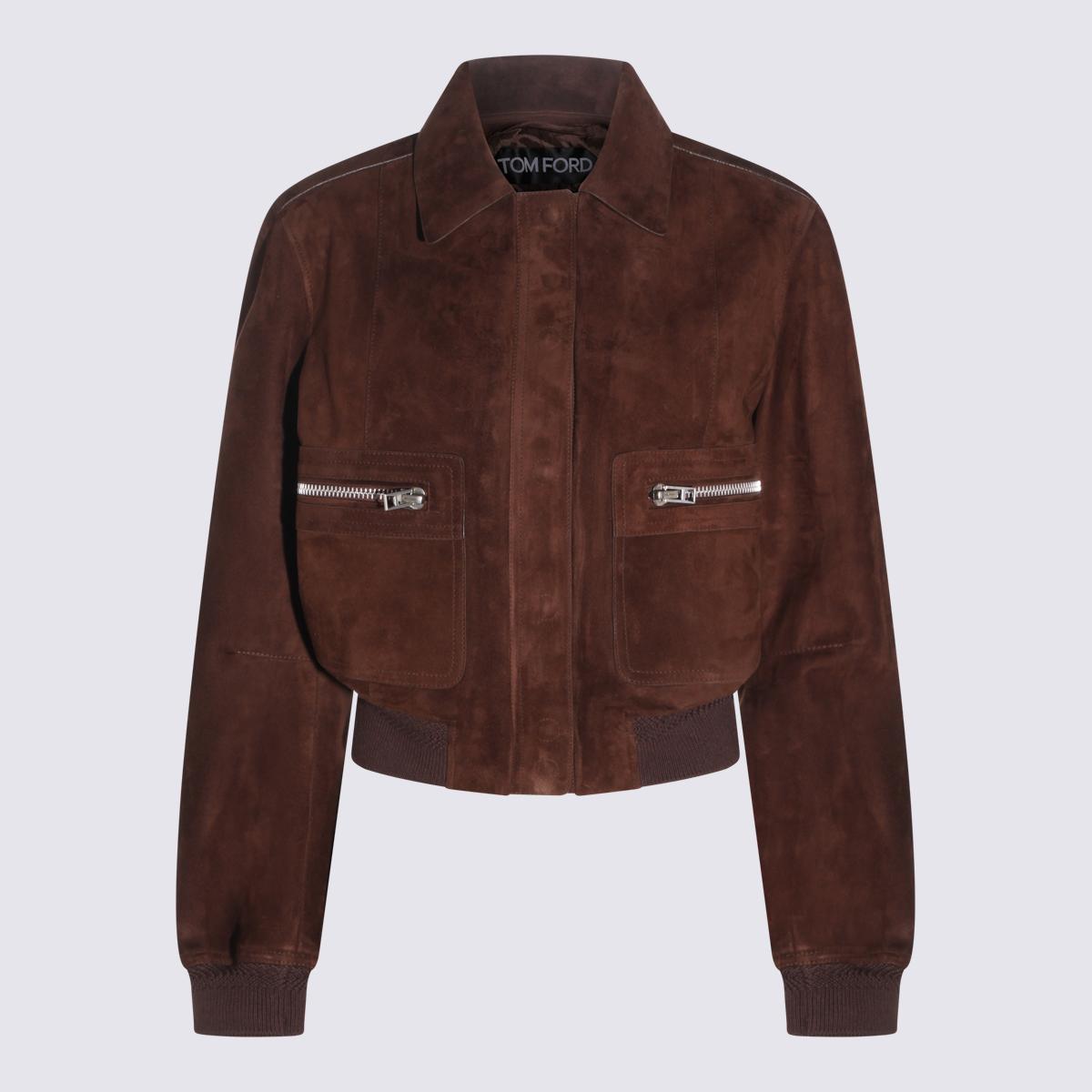 tom ford jackets brown _le - women