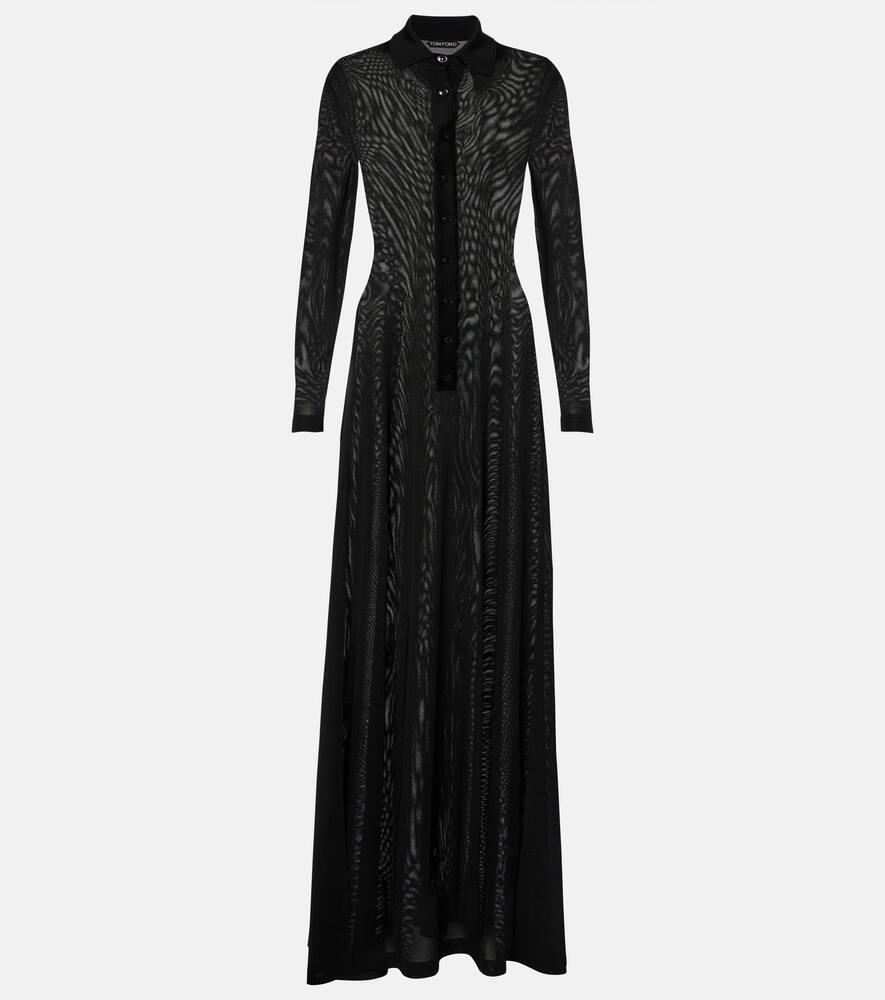 tom ford knitted polo dress