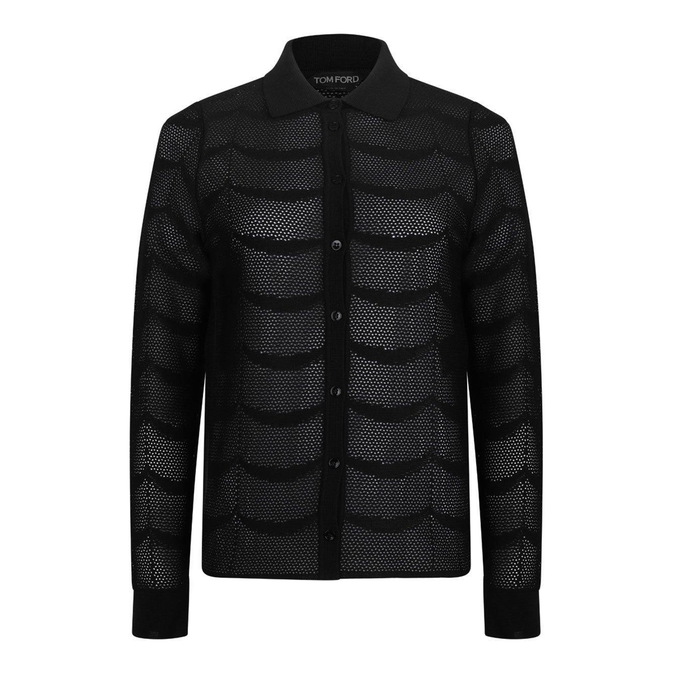 tom ford knitted shirt