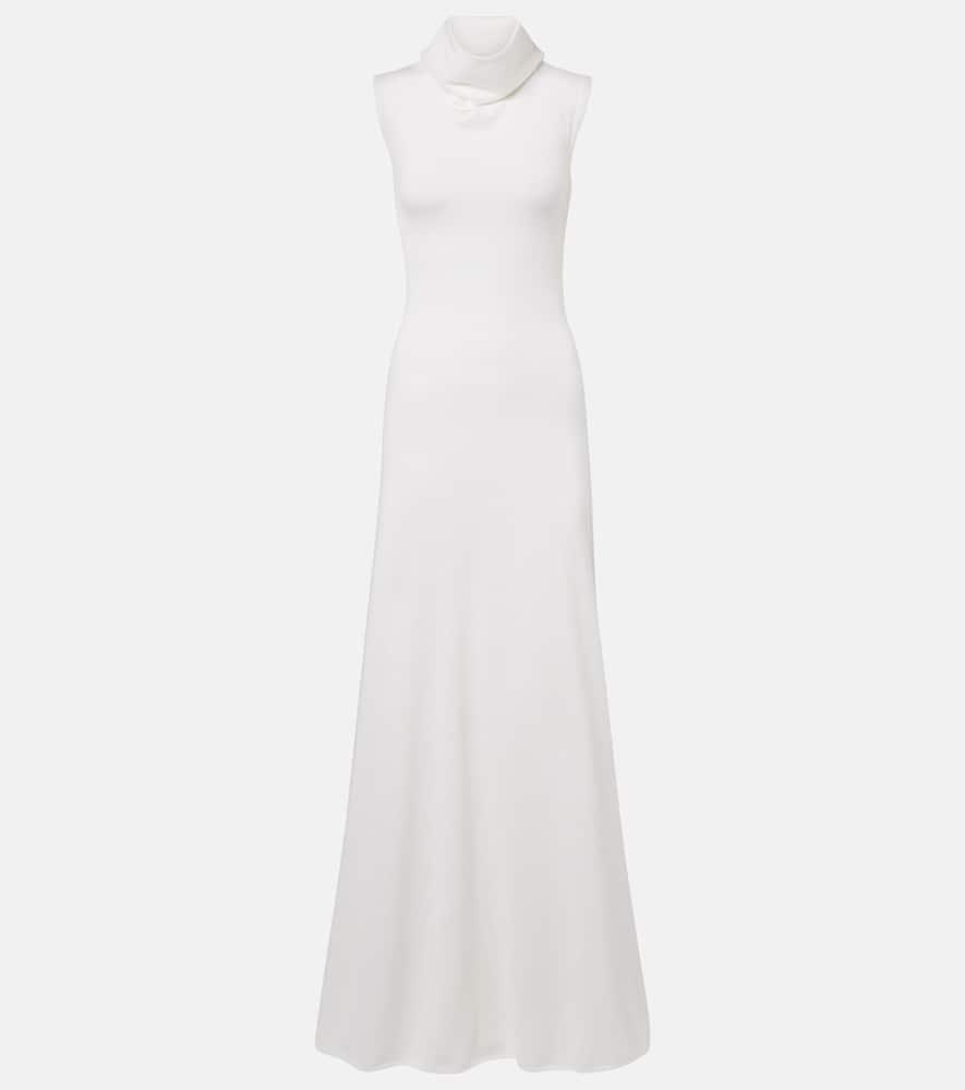 tom ford knitted wool maxi dress