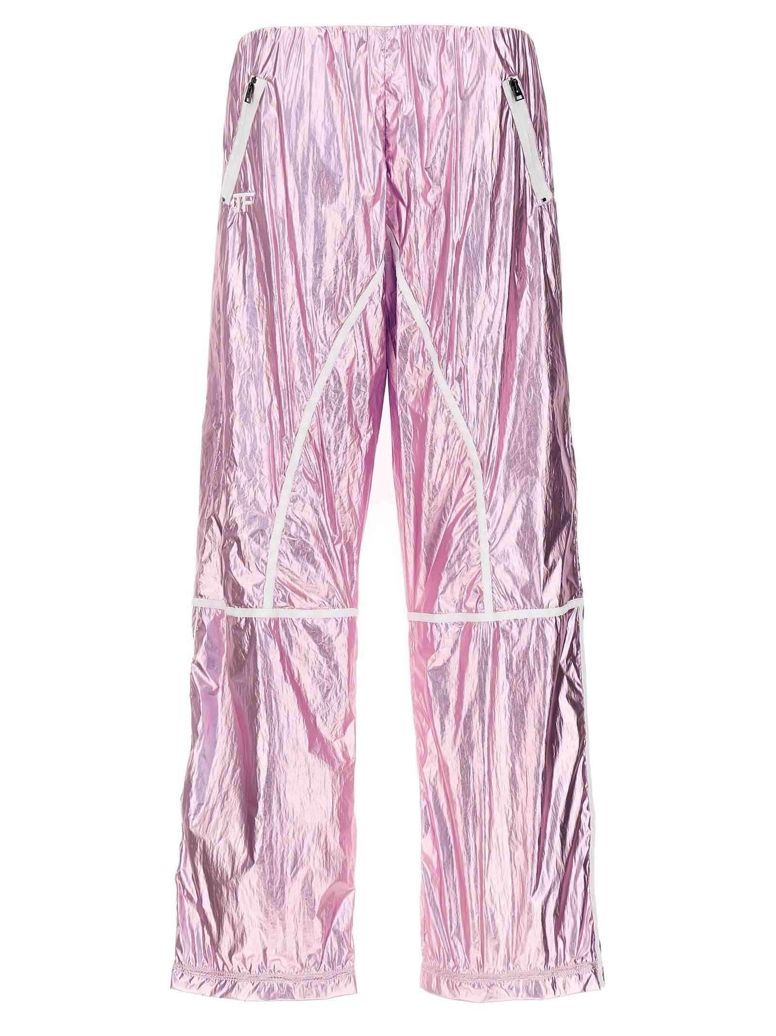 tom ford laminated track pants
