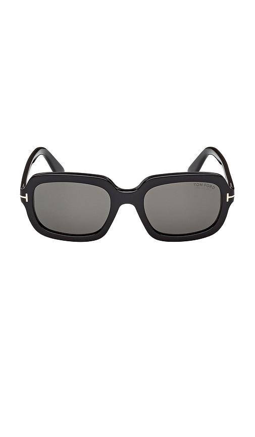 tom ford lana sunglasses in black.