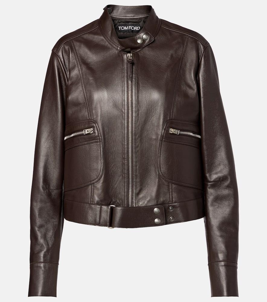 tom ford leather jacket