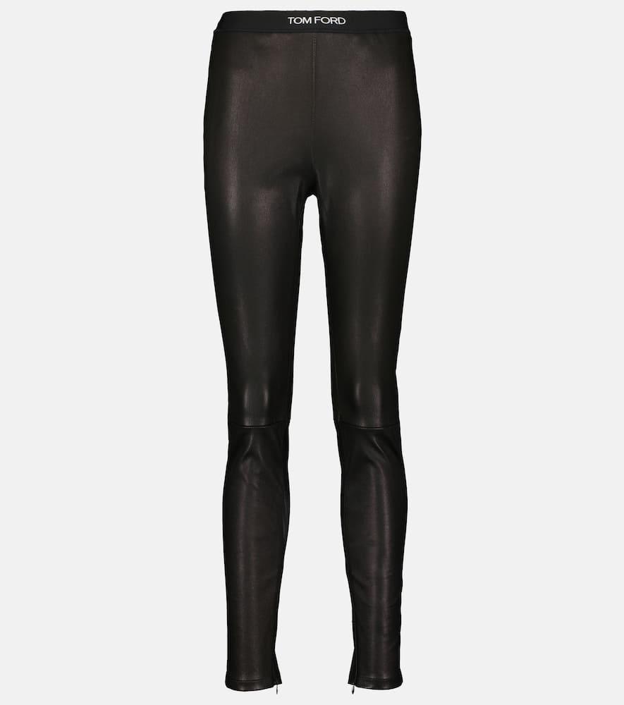 tom ford leather leggings