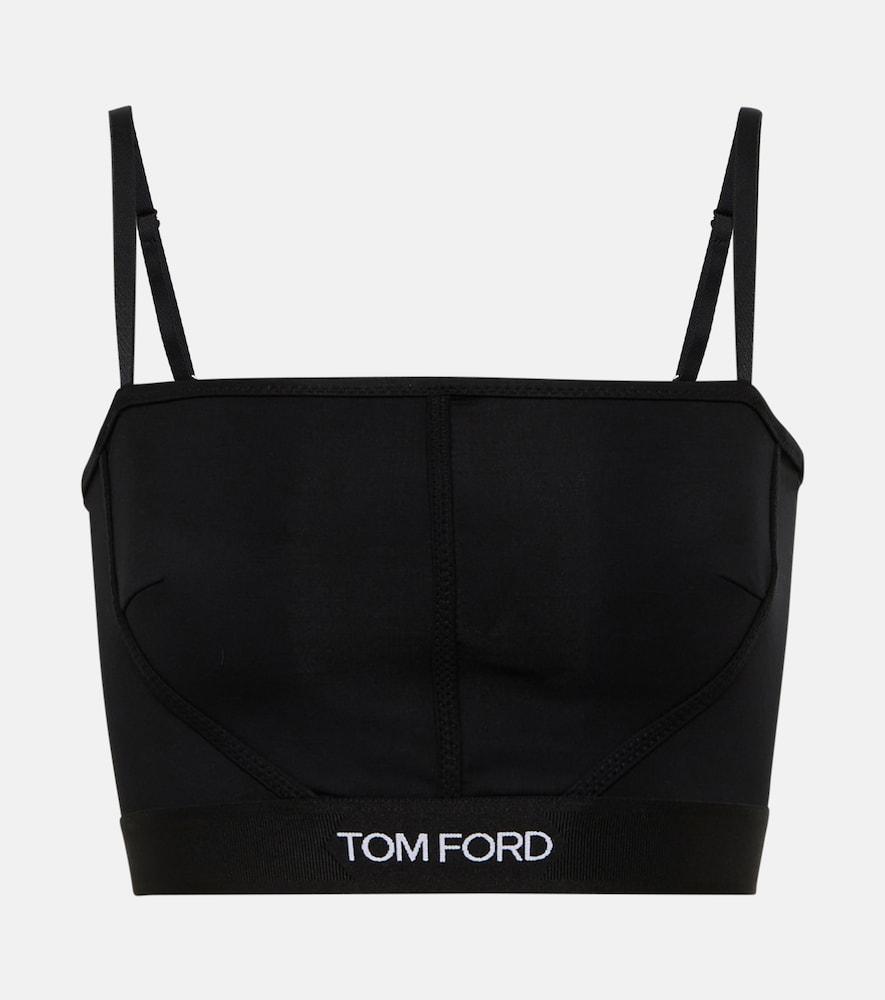 tom ford logo bralette