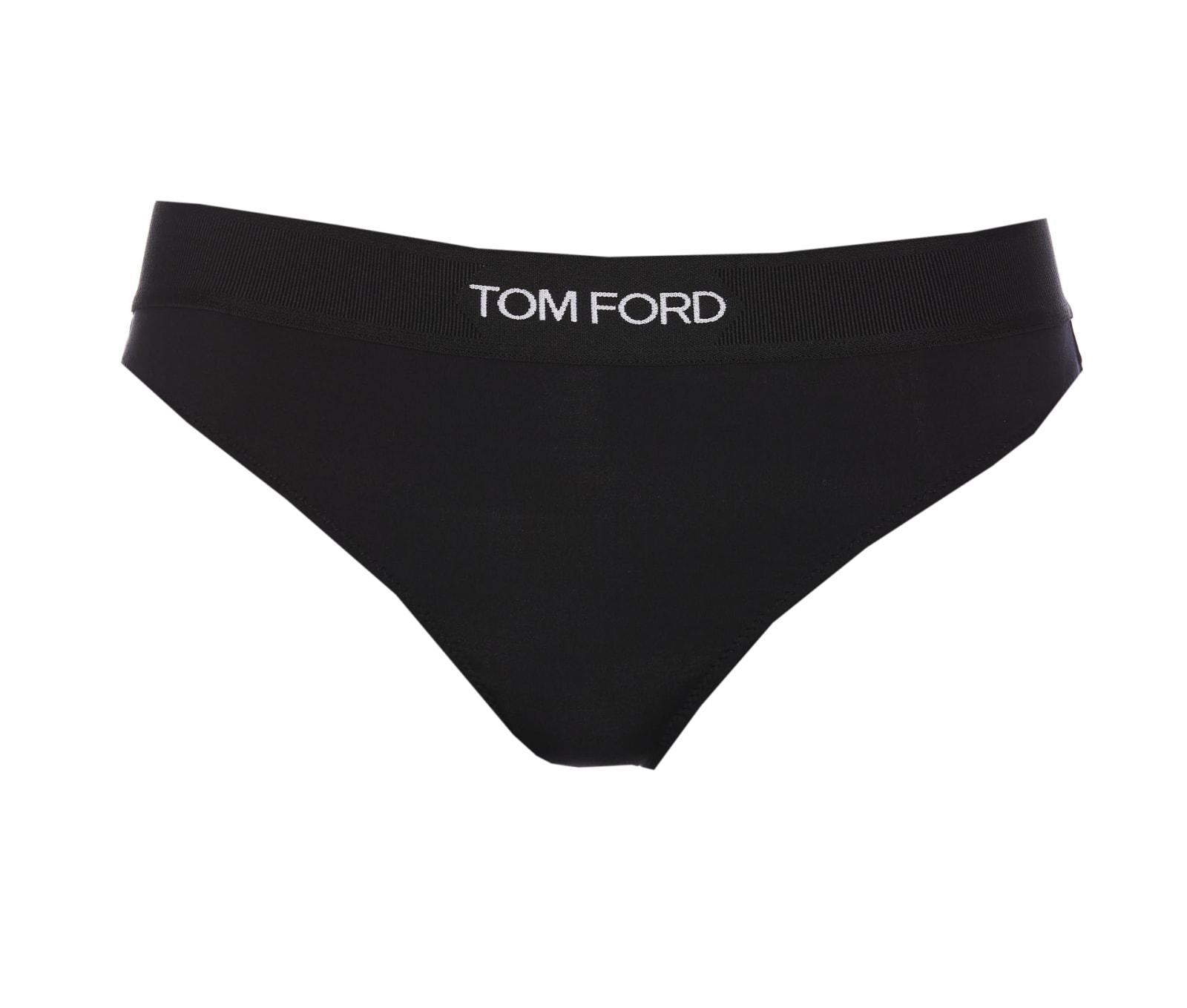 tom ford logo slip