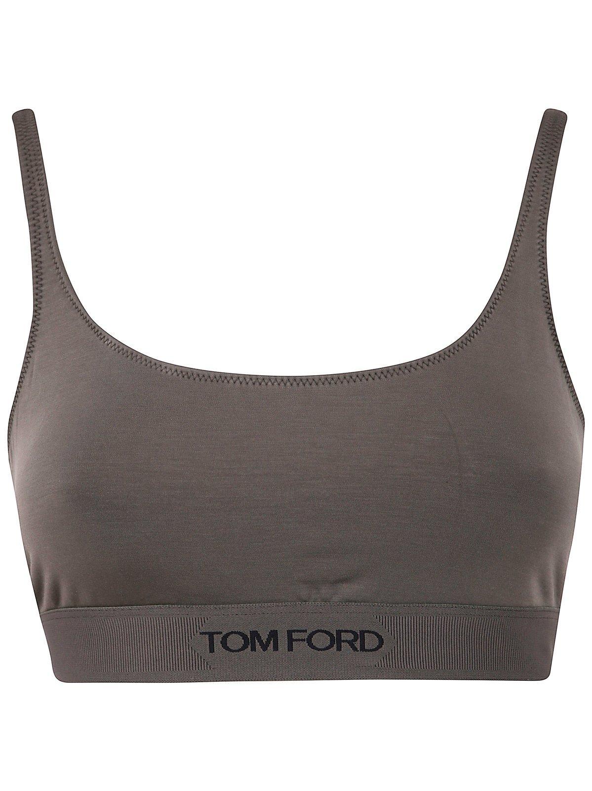 tom ford logo underband bralette bra