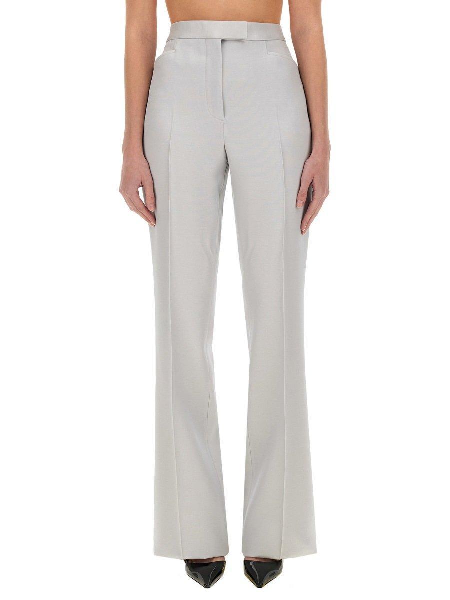tom ford lustrous barathea tailored tuxedo wide leg pants