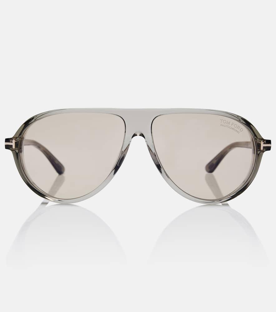 tom ford marcus t icon aviator sunglasses