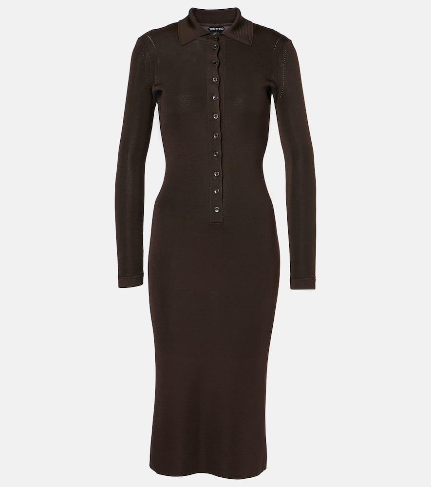 tom ford midi polo dress
