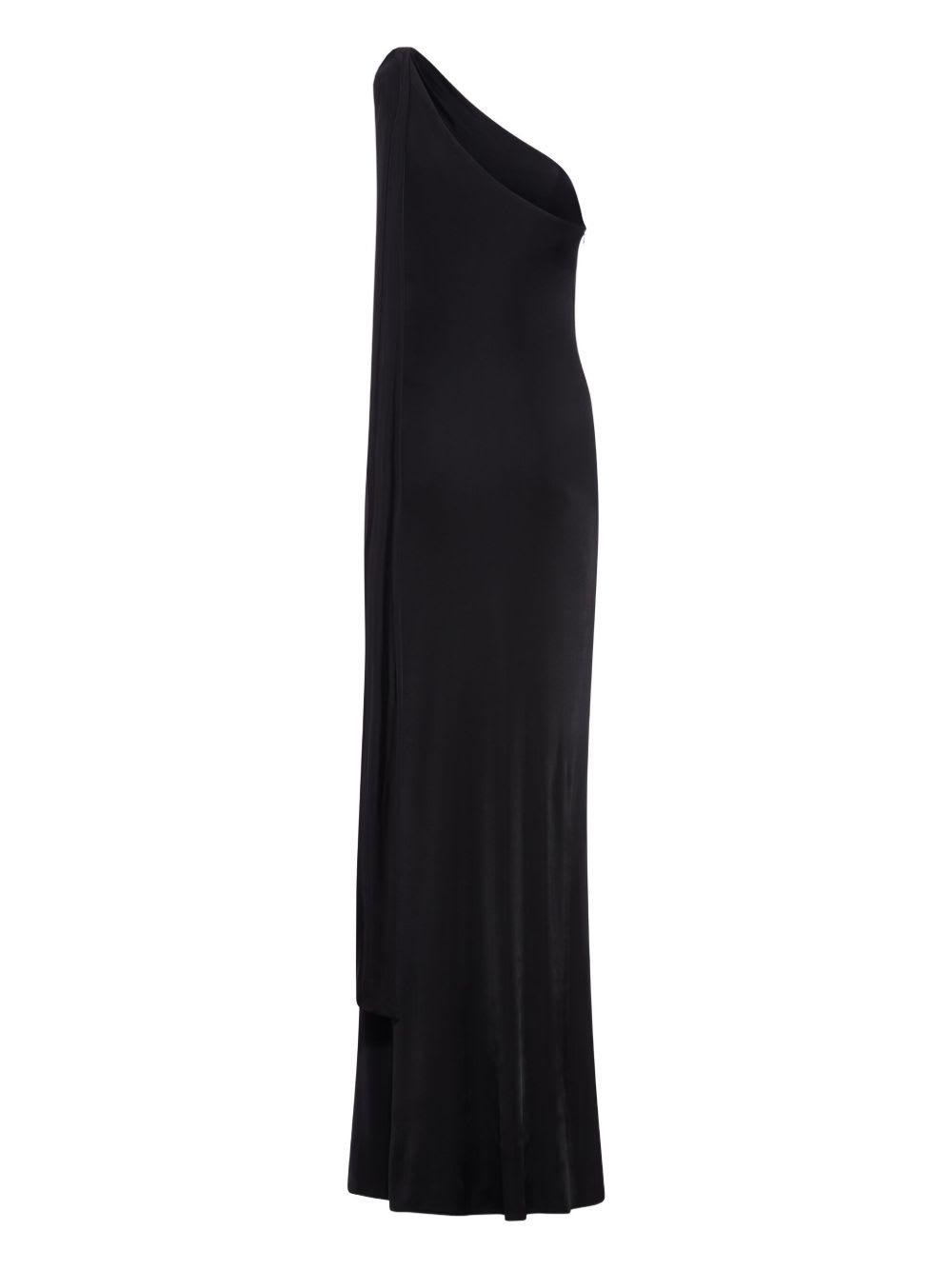 tom ford one-shoulder evening dress