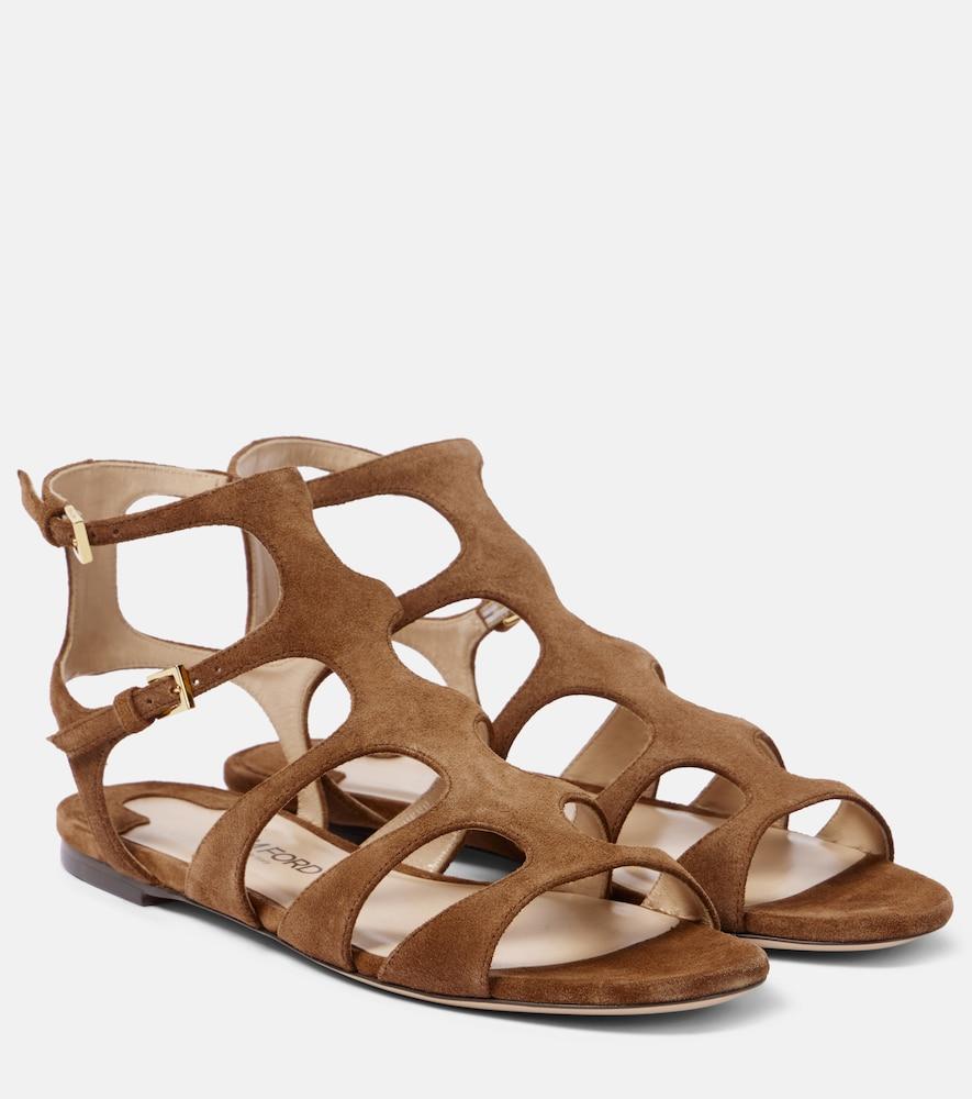 tom ford paradis suede sandals