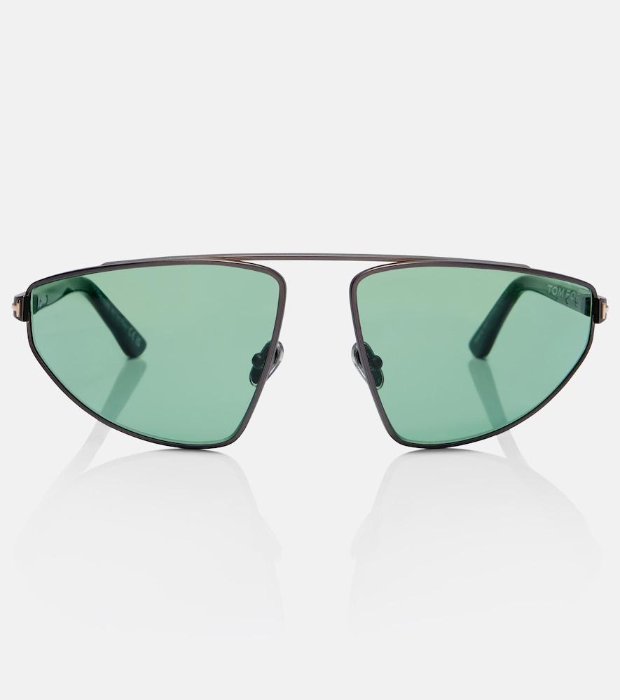 tom ford parker wire aviator sunglasses