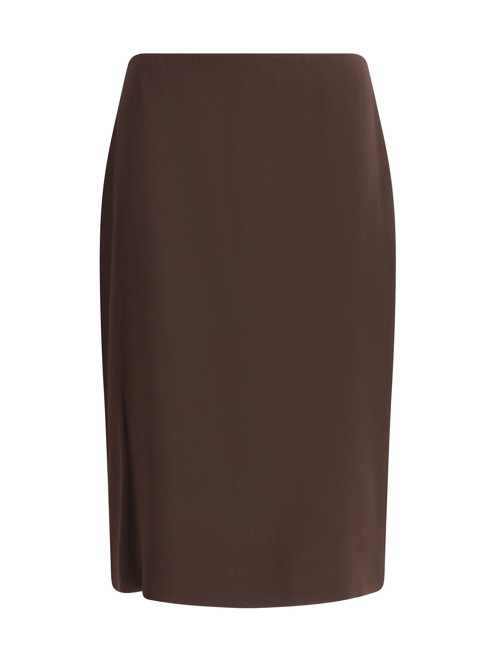 tom ford satin midi skirt