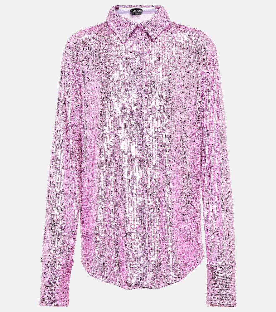 tom ford sequined shirt