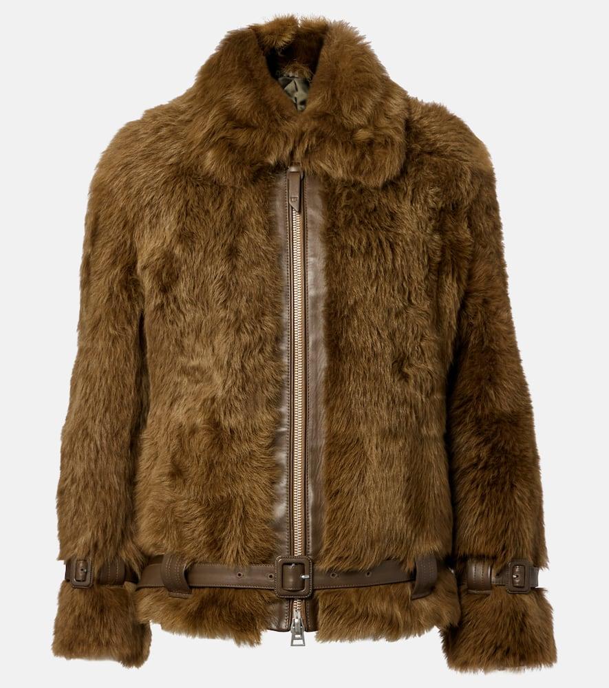 tom ford shearling jacket