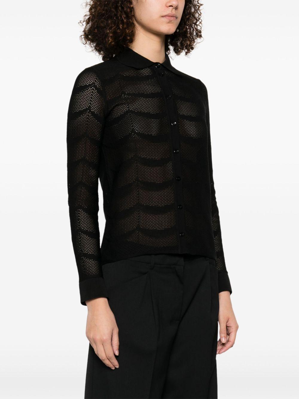 tom ford shirts black cotton silk - women
