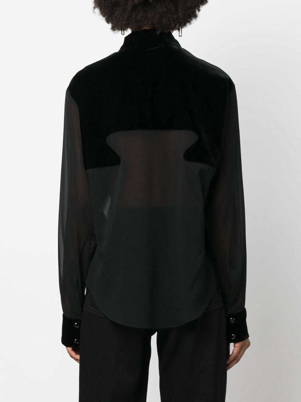 tom ford shirts black outer: silk - women