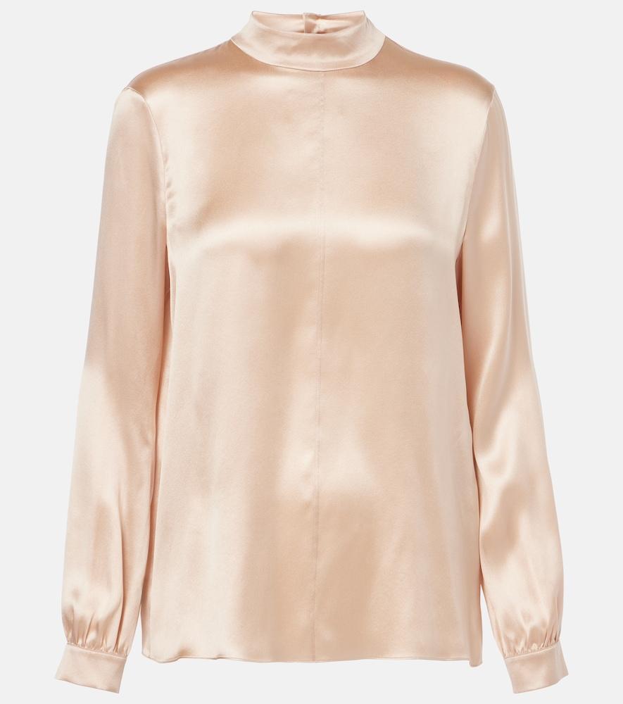 tom ford silk charmeuse blouse
