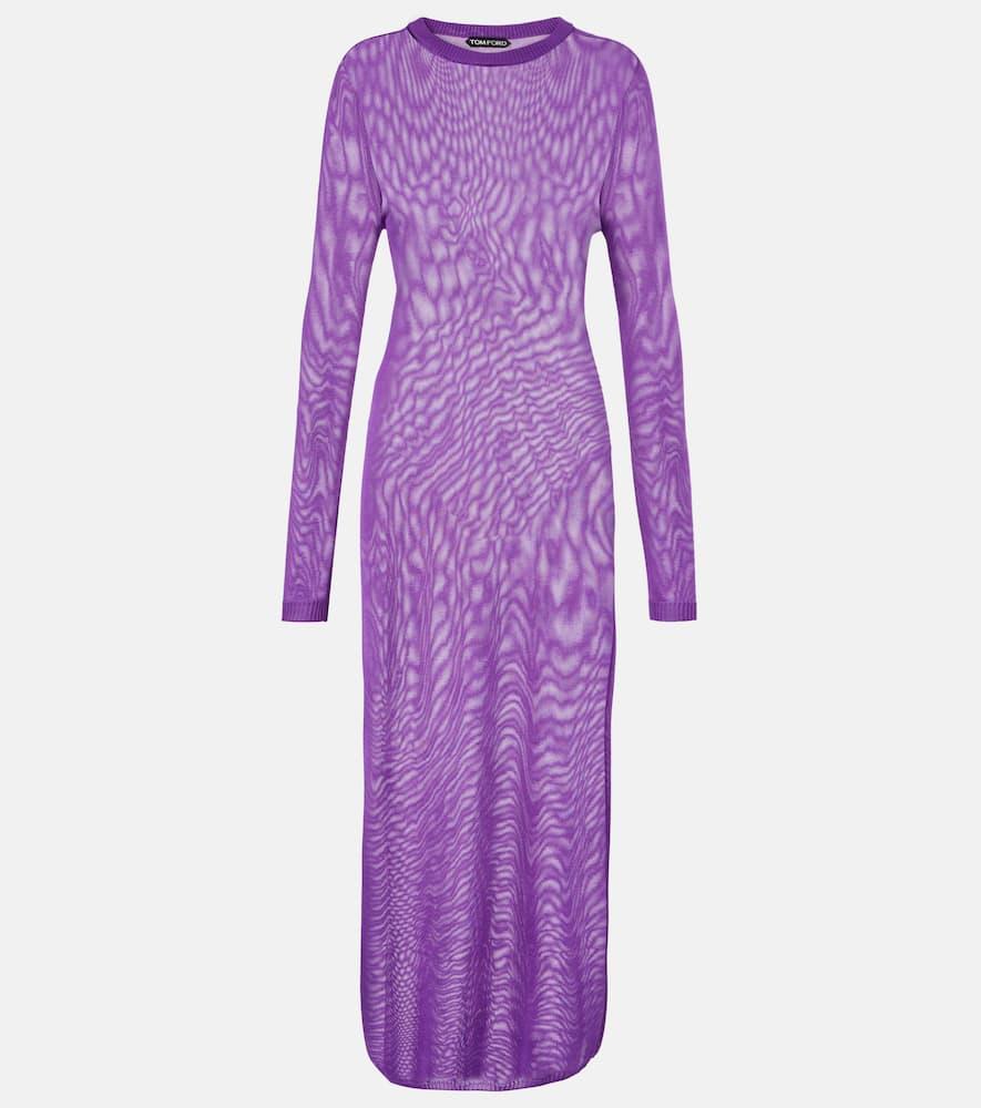 tom ford silk maxi dress