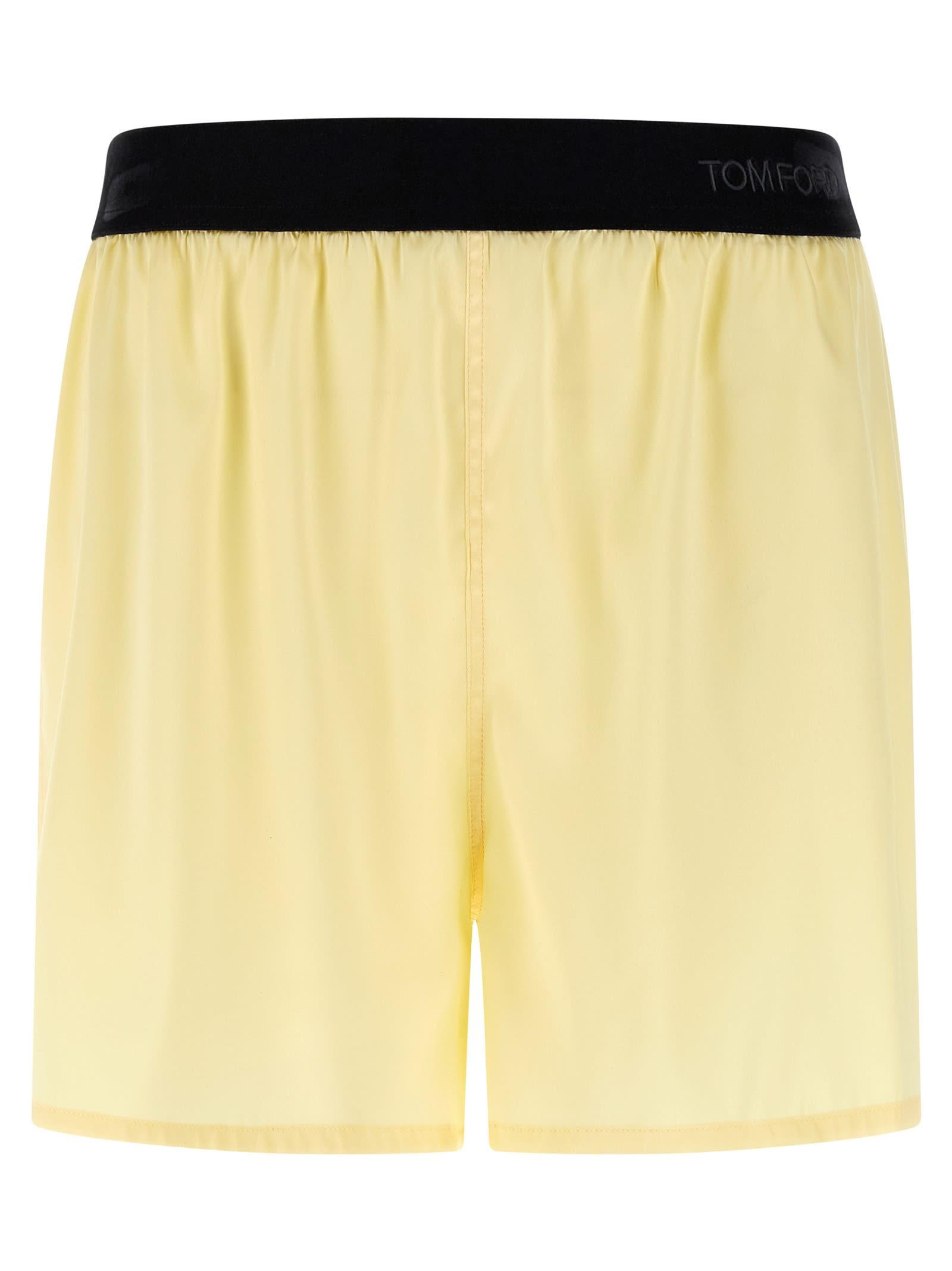 tom ford silk shorts