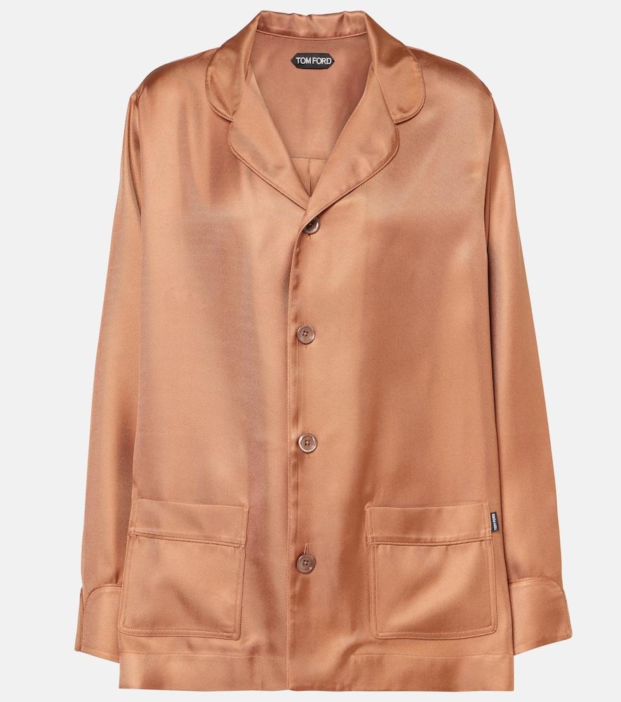 tom ford silk twill shirt