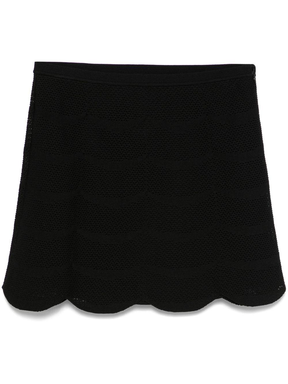 tom ford skirts black cotton - women