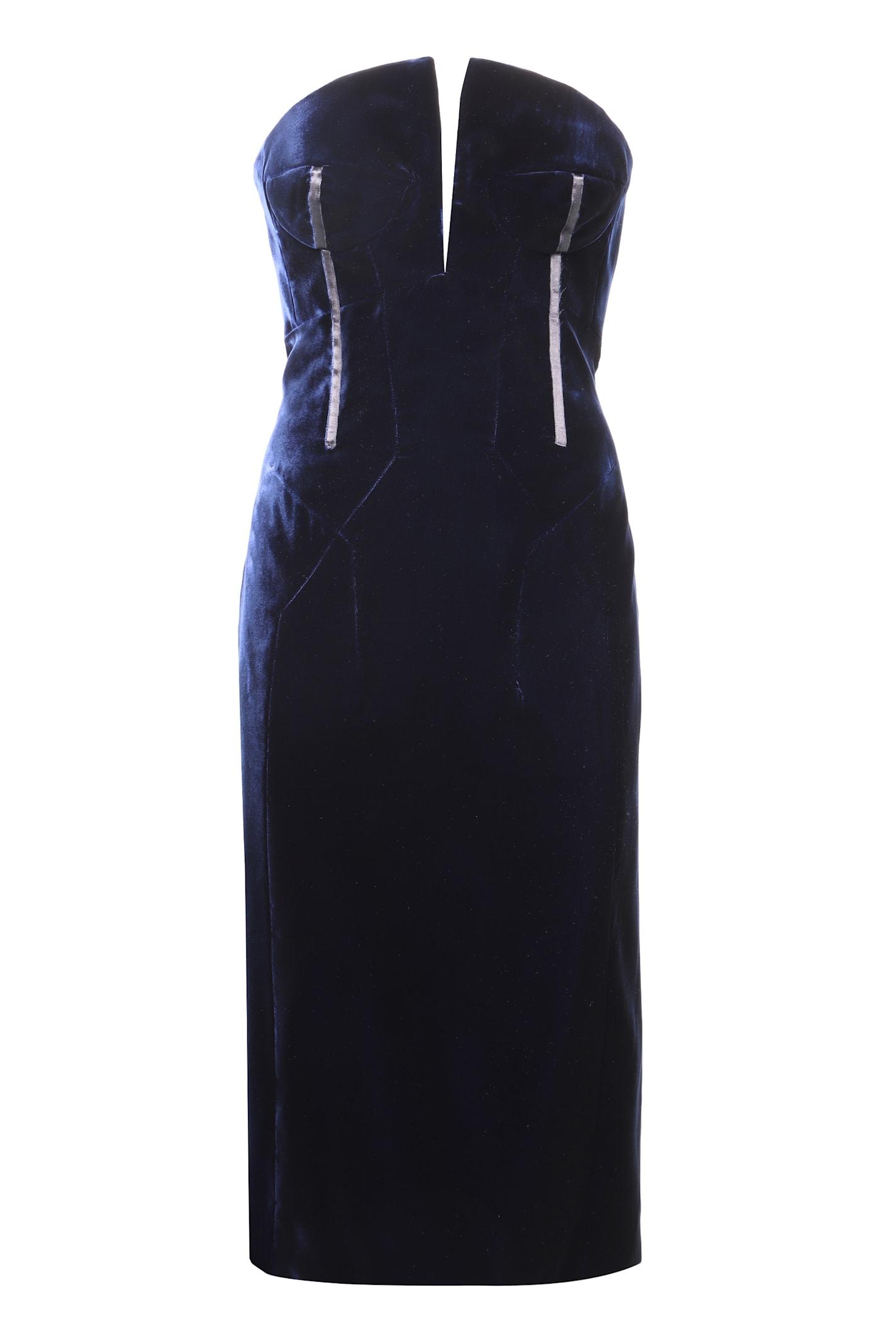 tom ford velvet dress